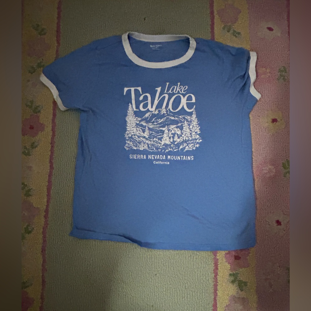 Blue Lake Tahoe Graphic T-Shirt